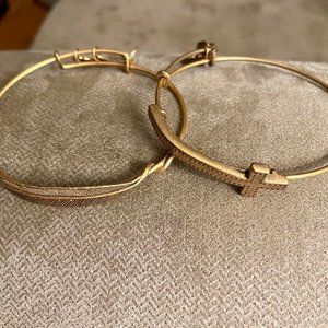 Set of Two Alex and Ani Bracelets